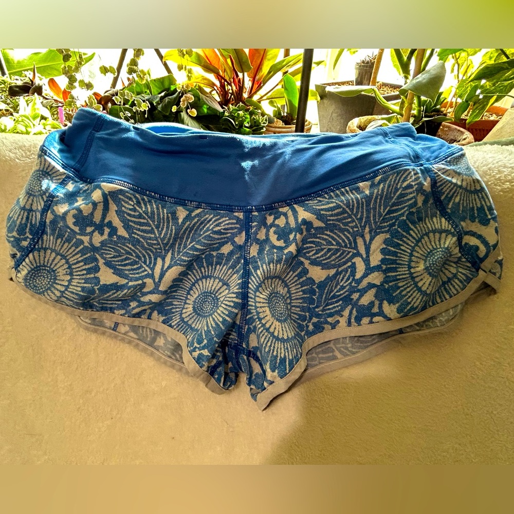 Lululemon 6, speed shorts,